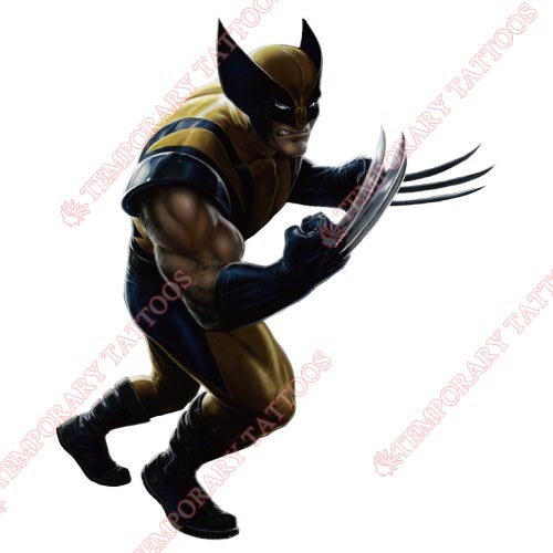 Wolverine Customize Temporary Tattoos Stickers NO.360
